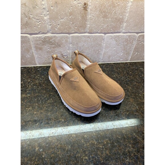 UGG Men’s Romeo Corduroy Slippers Size 7 LIKE NEW - Picture 1 of 7